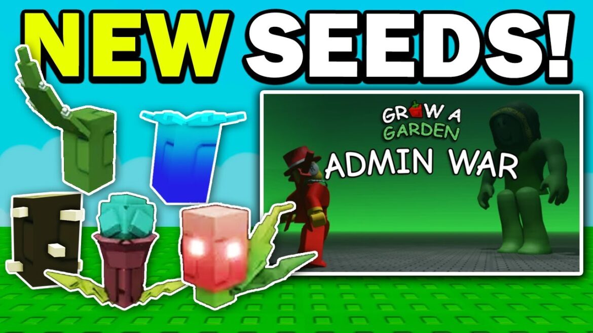 NEW UPDATE SEEDS!! (Admin Event) in Grow a Garden ROBLOX