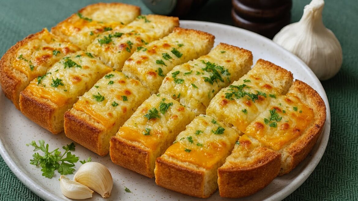 Garlic Cheese Bread (Oven) | Crispy Edges, Soft & Extra Garlicky Garlic Cheese Bread (Oven) | Crispy Edges, Soft & Extra Garlicky