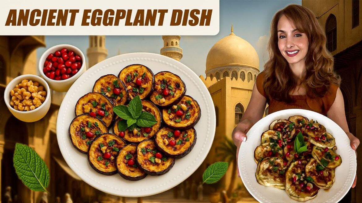1000 YEAR OLD Middle Eastern Crispy Eggplant Salad Recipe is Just as Delicious Today!
