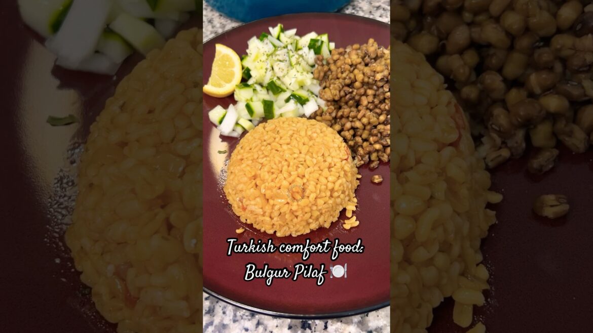 Turkish Bulgur Pilaf Recipe #food #cooking #ytshortsvideo #ytviral #easyrecipe