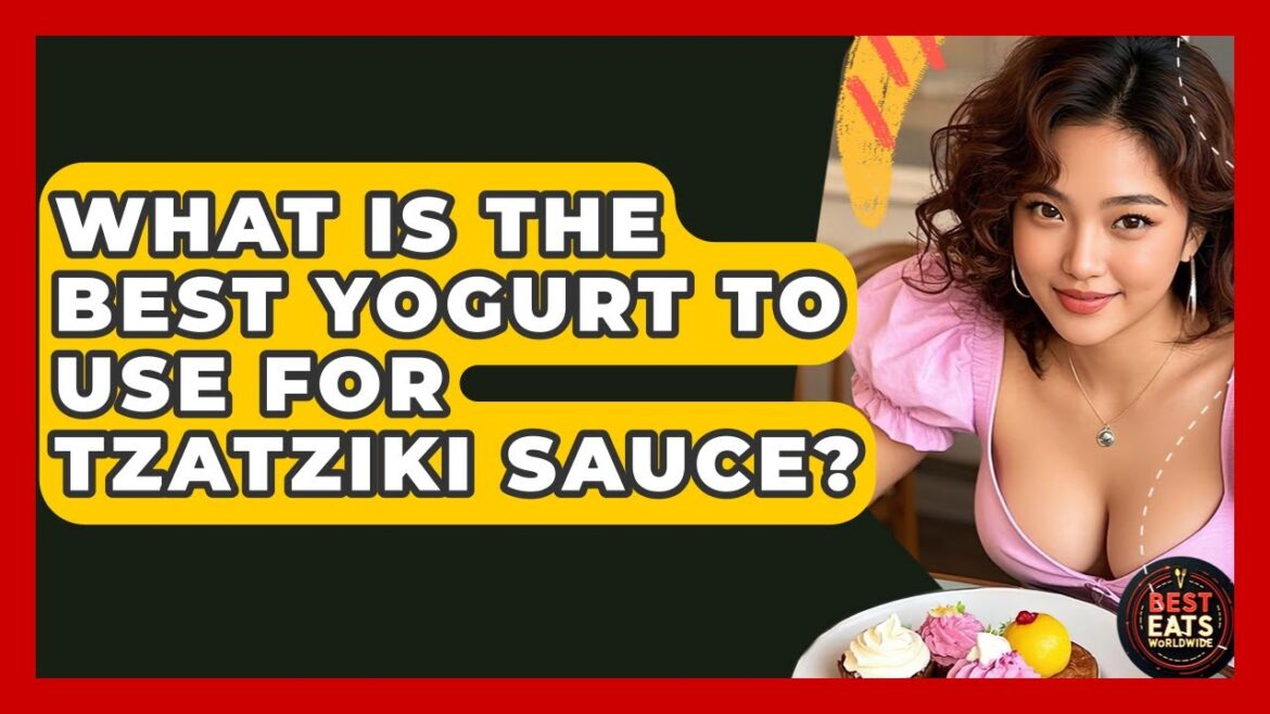What Is The Best Yogurt To Use For Tzatziki Sauce? - Best Eats Worldwide
