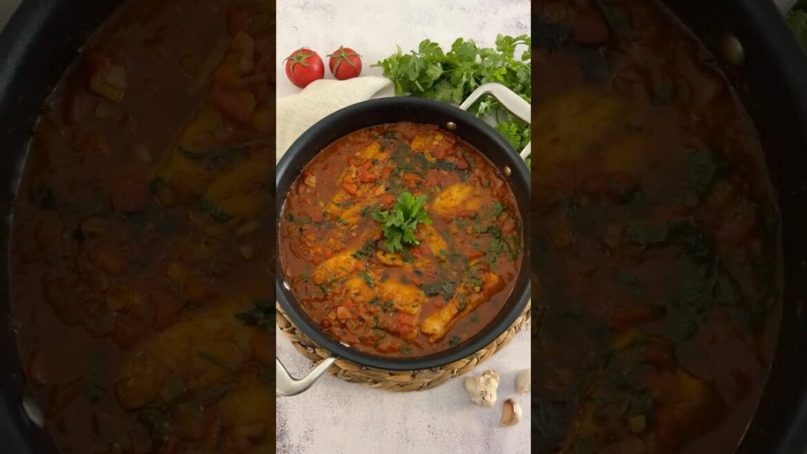 Samkeh harra or spicy fish Beirut style #food #fish #recipe