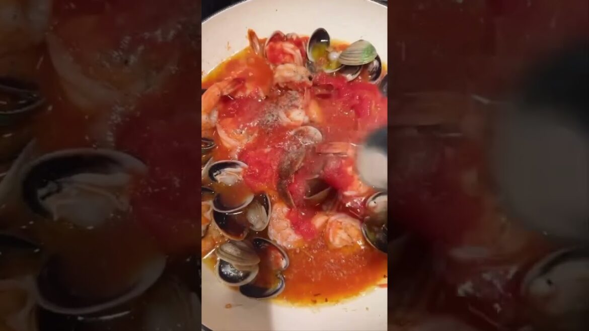 #spaghetti #clams #shrimp #recipeshare