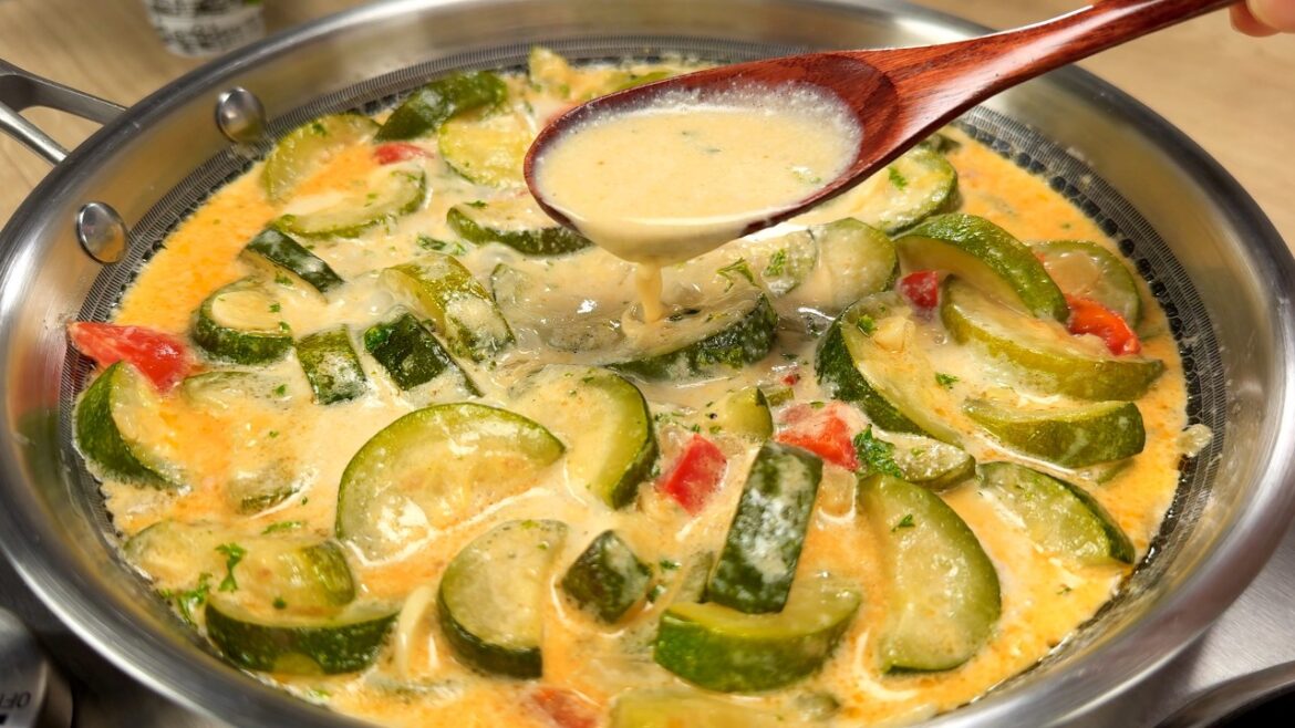 It’s so delicious! In the summer you should eat more Zucchini! New way to cook Zucchini # 323 It’s so delicious! In the summer you should eat more Zucchini! New way to cook Zucchini # 323