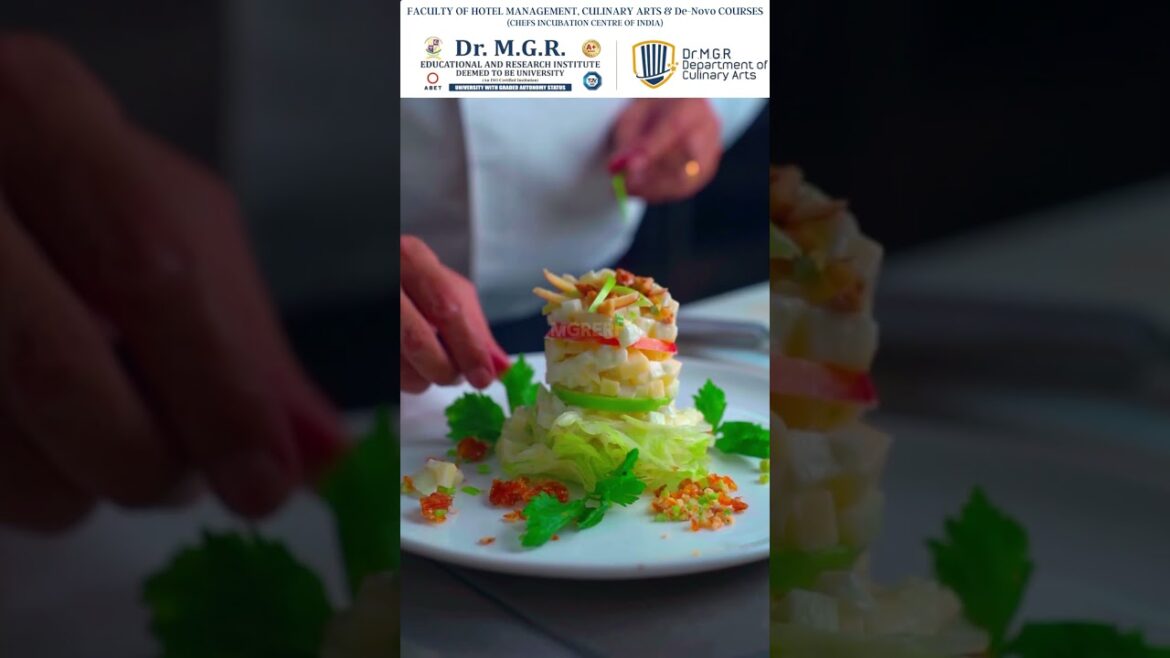Waldorf Salad | Dept. of Hotel Management & Culinary Arts #waldorfsalad #shorts Waldorf Salad | Dept. of Hotel Management & Culinary Arts #waldorfsalad #shorts