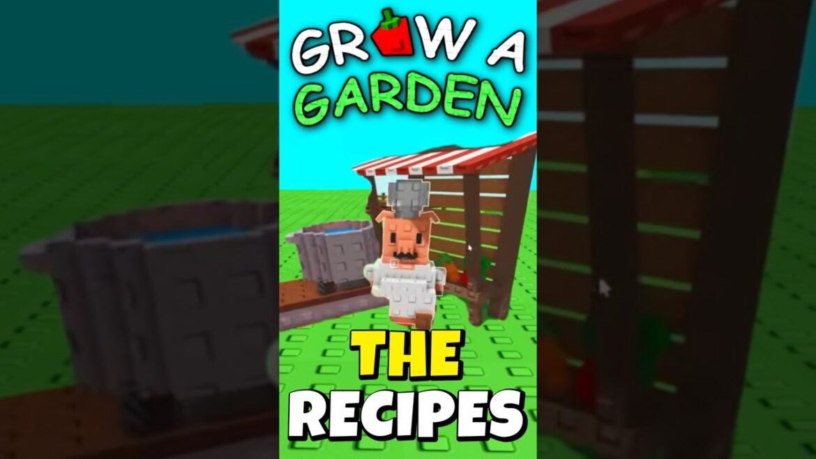 COOKING UPDATE - RECIPE LEAKS  GROW A GARDEN trading event Roblox #roblox #growagarden #robloxshorts