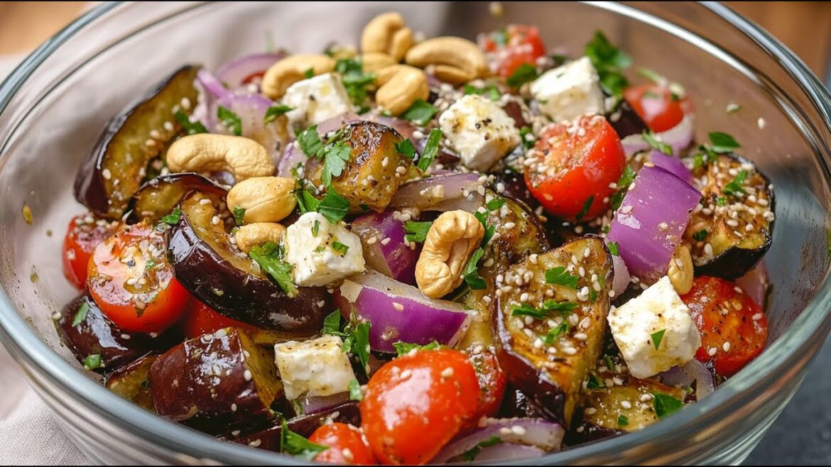 This Eggplant Salad Makes Restaurants Millions! Easy and Delicious Recipe!