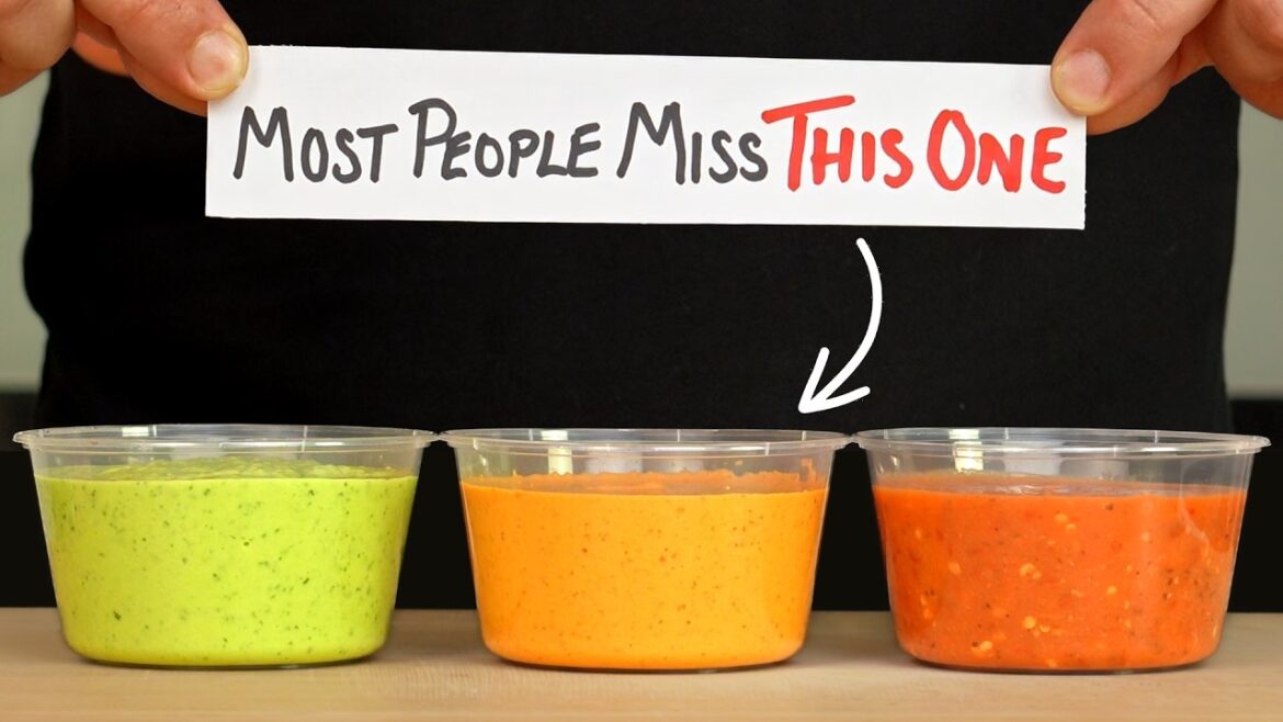 The 3 salsas I ate daily while living in Mexico