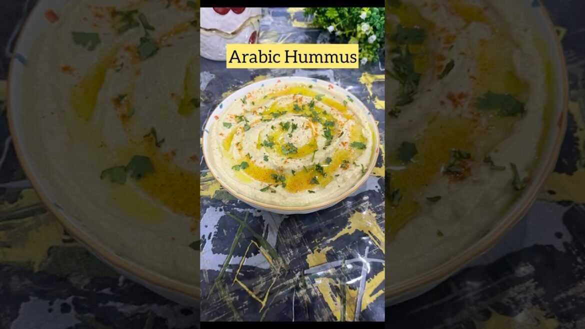 healthy and tasty arabic hummus recipe