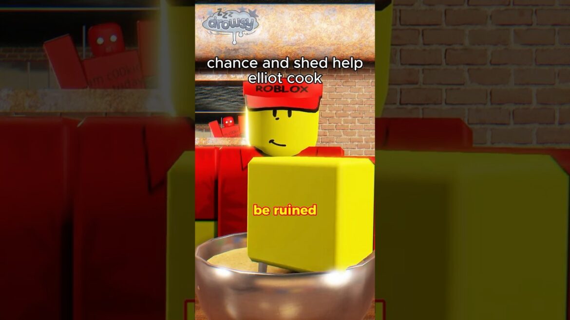 Chance and Shedletsky help Elliot cook #forsaken #roblox #moonanimator #animation #memes