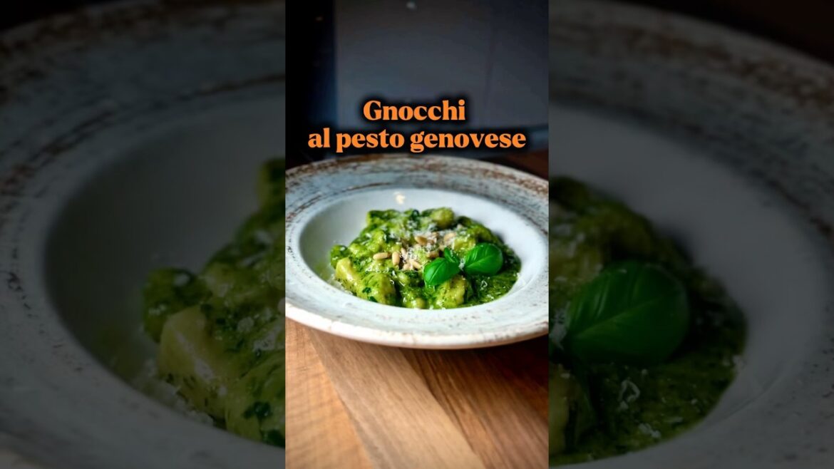 Gnocchi al Pesto Genovese