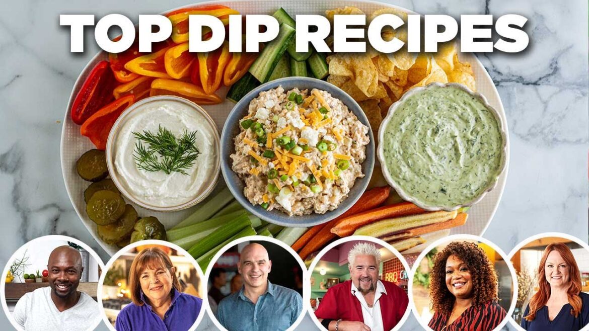 Food Network Chefs' Top Dip Recipe Videos