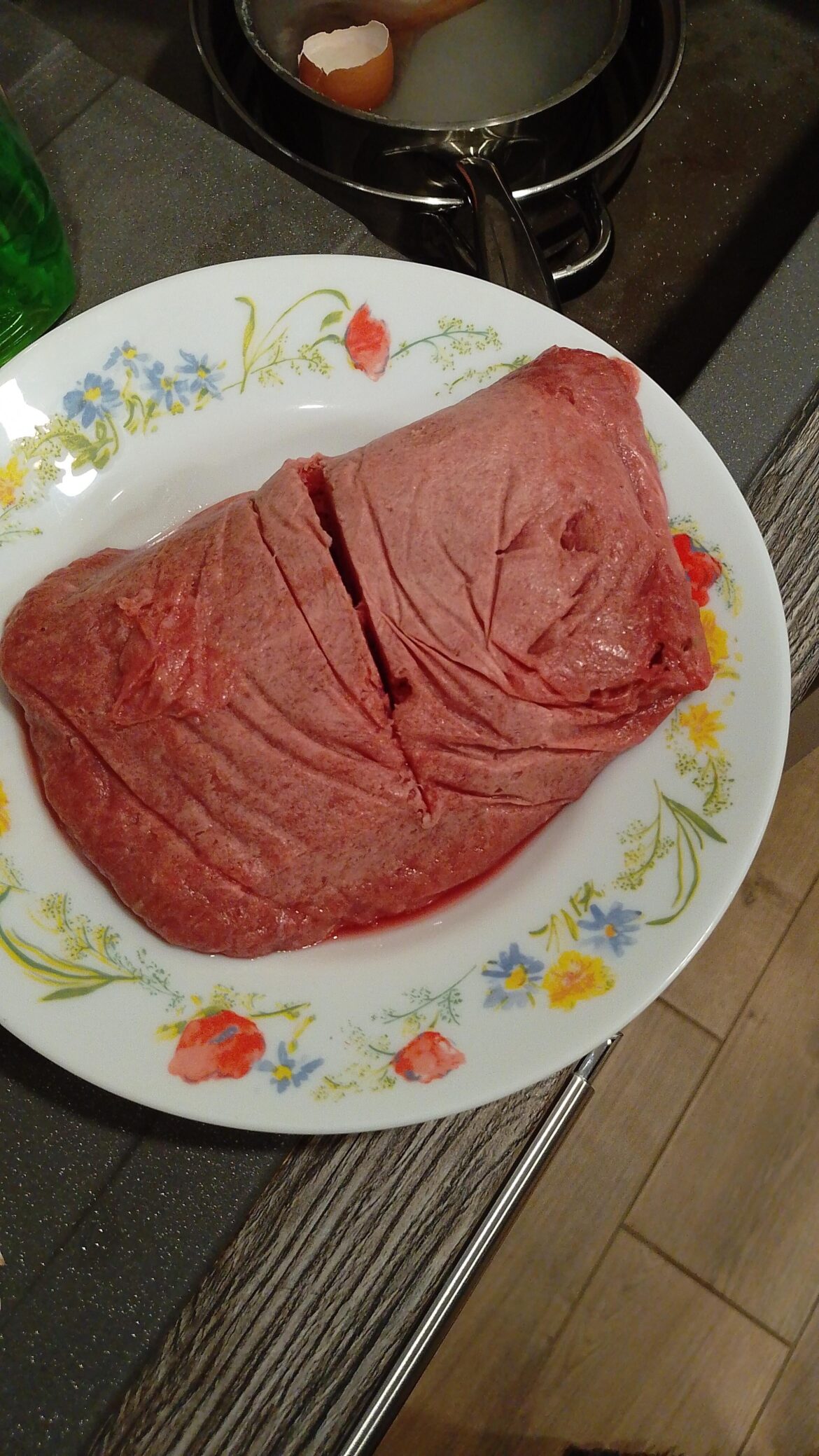 this 'minced meat' my friend got at the store earlier
