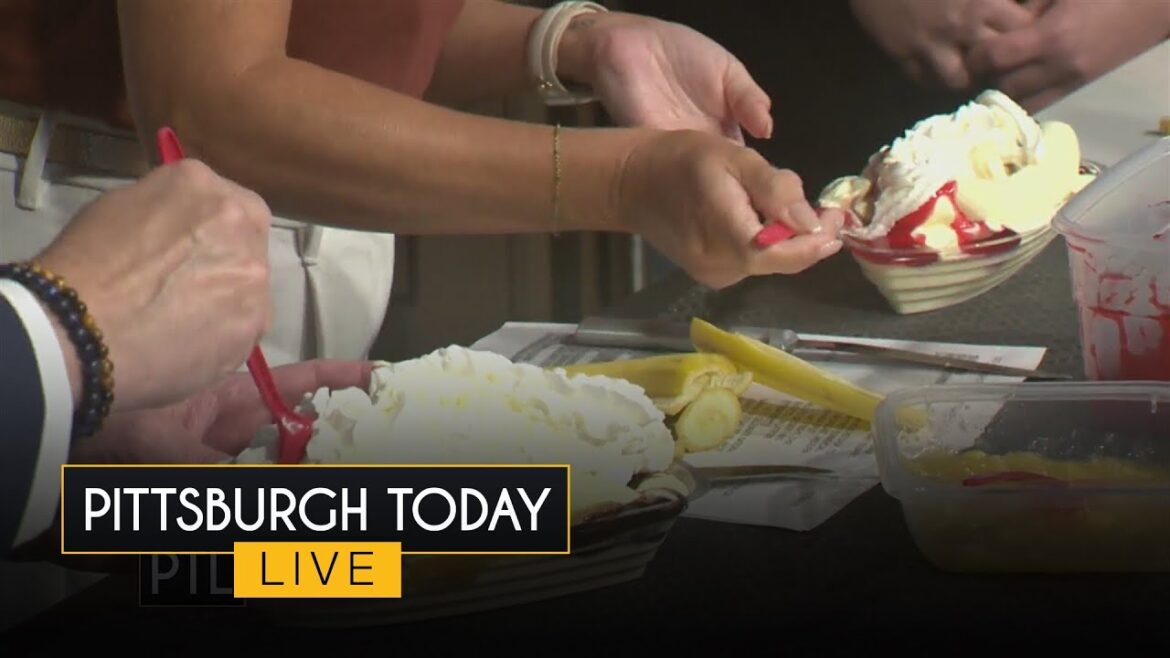 Happy National Banana Split Day with Latrobe Cone Zone