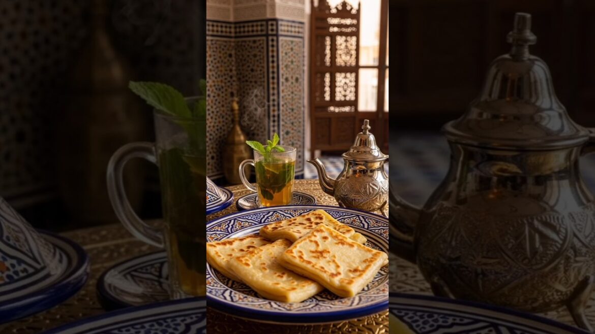 رغايف او (المسمن) المغربي #تحلية #اكلتك #تحلية_ساهلة #وصفات #فطور #عشاءلذيذ #حلويات