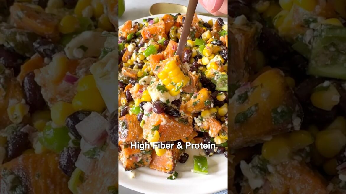 Marinated Black Bean Corn Salad