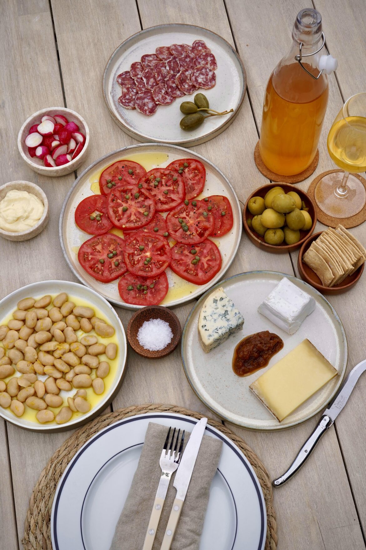 Wine Bar Style Small Plates for Dinner.