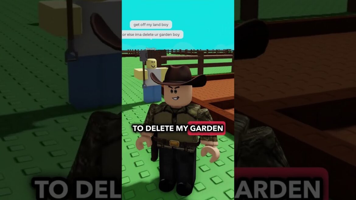 Admin vs Hacker | Roblox Grow A Garden #roblox #growagarden #robloxedit #robloxgames