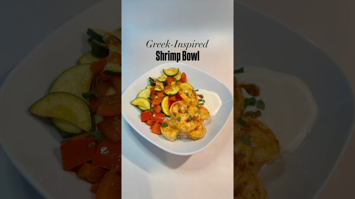 Greek-Inspired Shrimp Bowls #SoloBites #shrimp #summerrecipes #greekfood #mediterraneanfood Greek-Inspired Shrimp Bowls #SoloBites #shrimp #summerrecipes #greekfood #mediterraneanfood