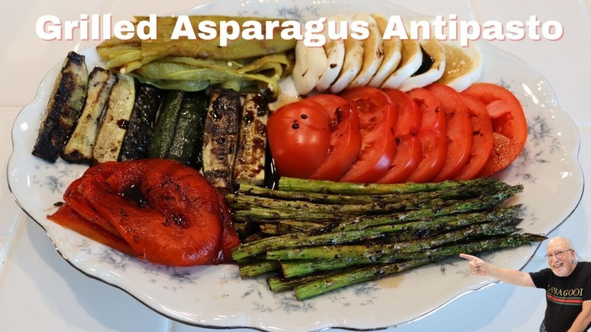 Grilled Asparagus Antipasto, a Summertime Hit