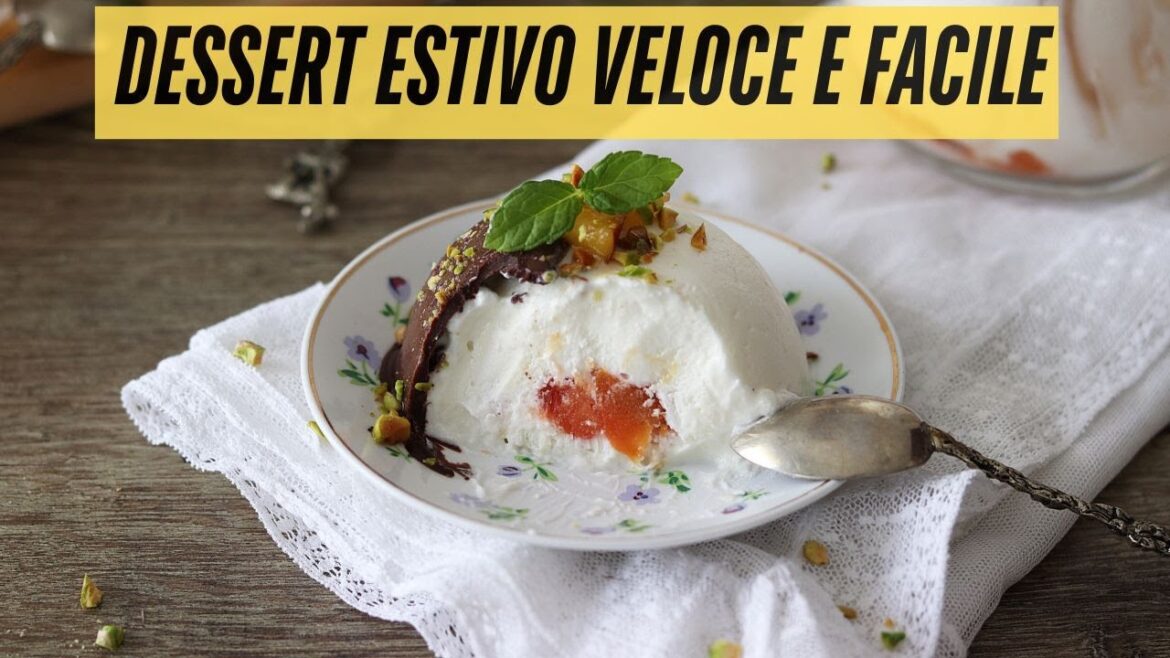 Frozen yogurt alle pesche, in doppia versione Frozen yogurt alle pesche, in doppia versione