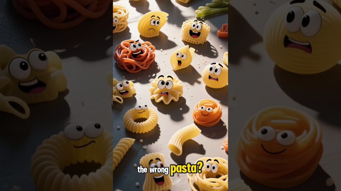 600 PASTA SHAPES???! ITALIAN  TAKE THIS VERY SERIOUSLY !!!