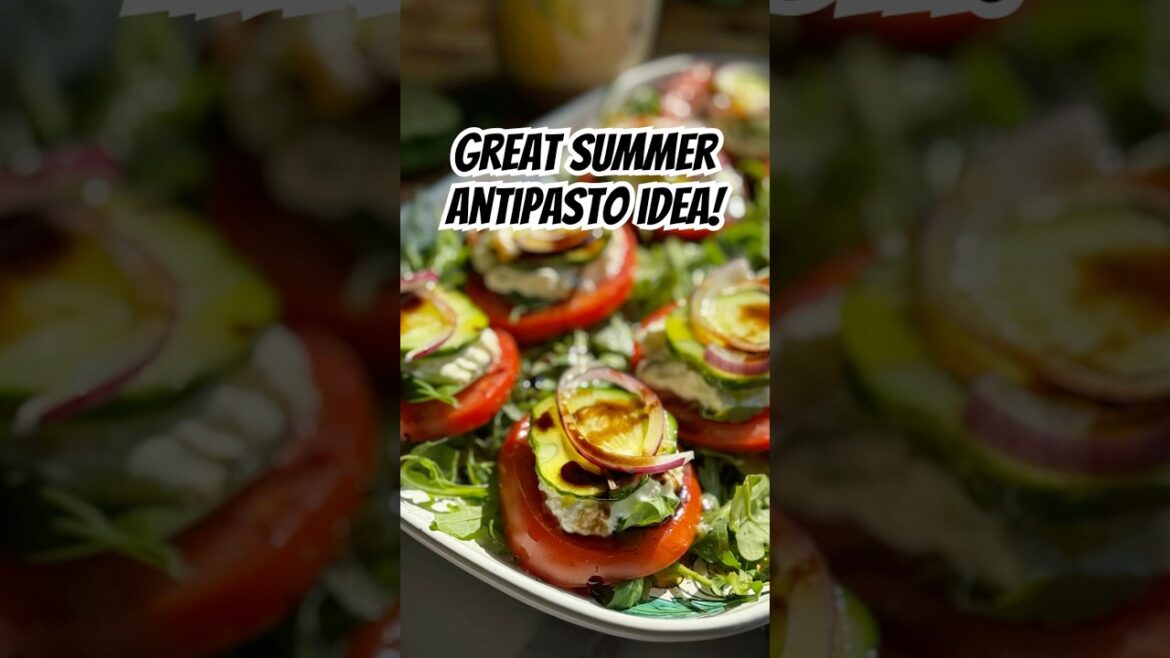 Great antipasto option!  So fresh & light! #recipe