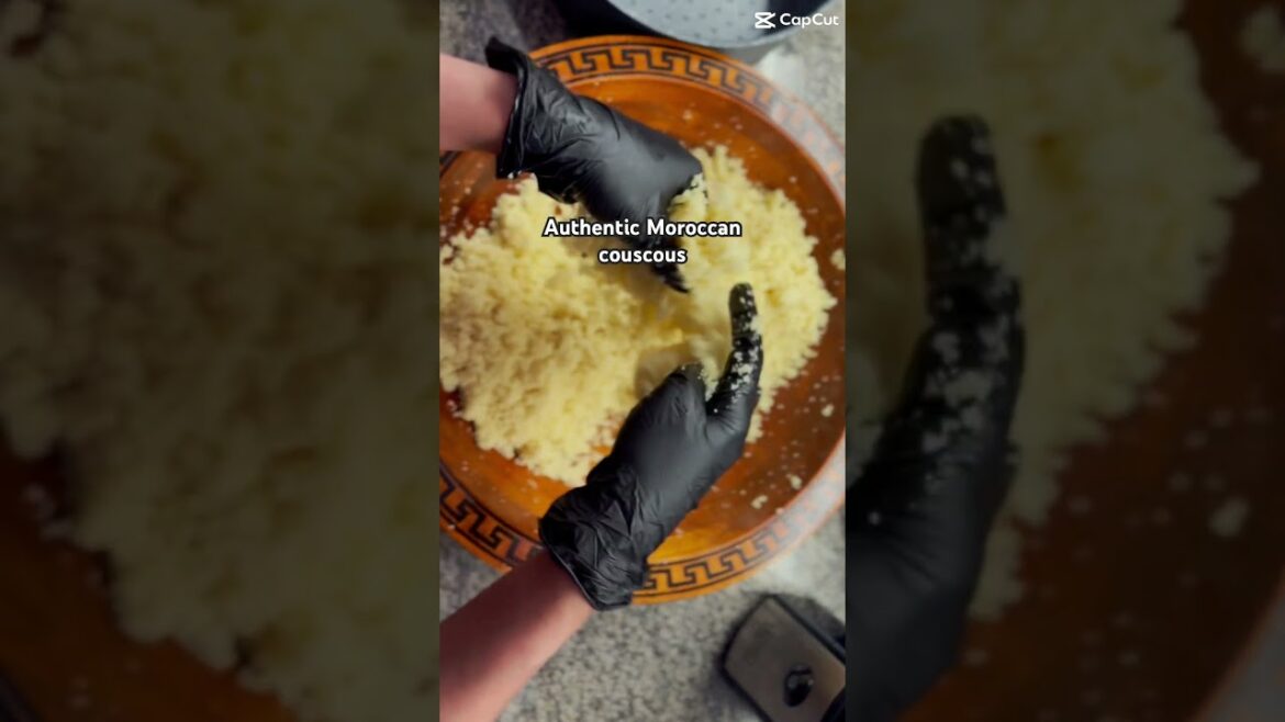 Authentic Moroccan couscous #explore #foryou #اكسبلور #asmr #motivation #food #viral #fyp #funny