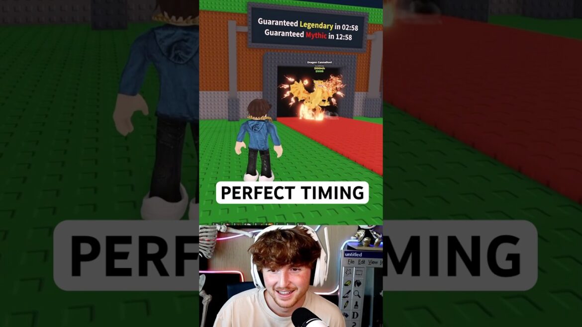 PERFECT TIMING in Steal a Brainrot..