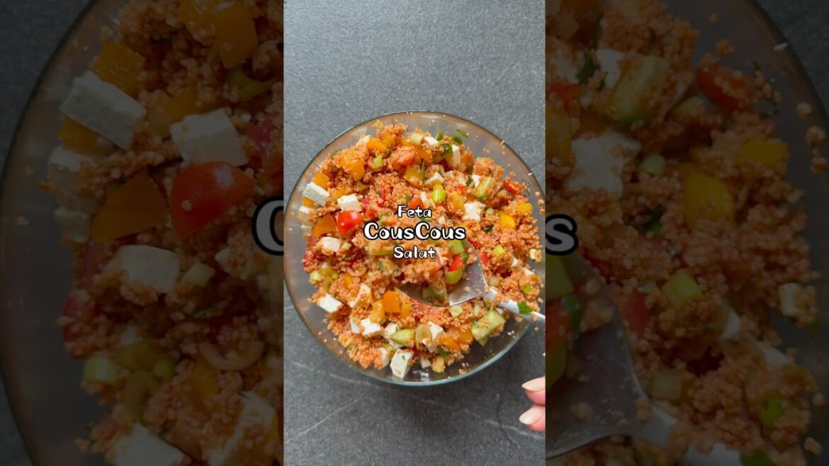 Feta Couscous Salat