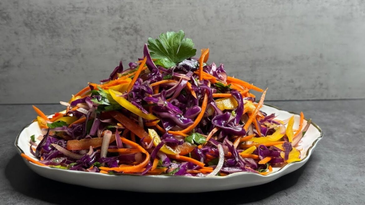 Red Cabbage Salad Recipe