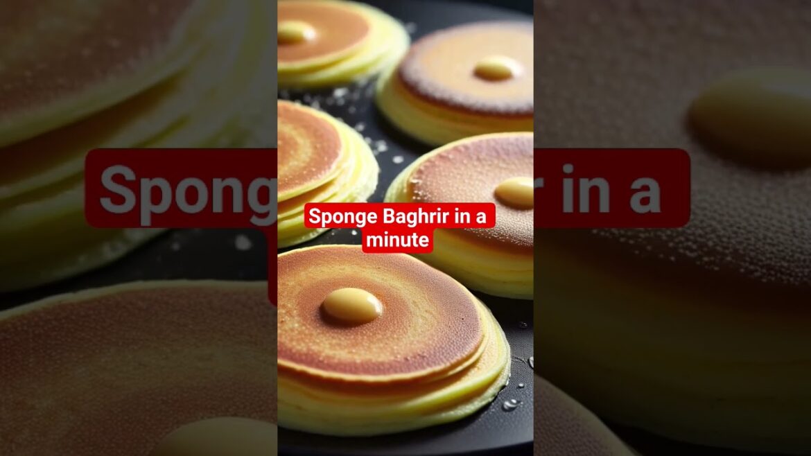 Sponge Baghrir in a minute #Moroccan cuisine #Moroccan food #Shorts #MoroccanFo Sponge Baghrir in a minute #Moroccan cuisine #Moroccan food #Shorts #MoroccanFo