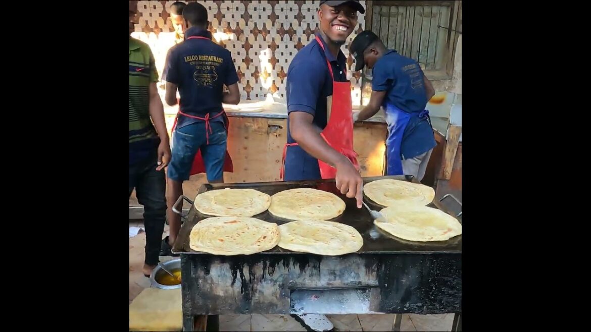 المسمن المغربي في تنزانيا #tunisia #مسمن #تنزانيا