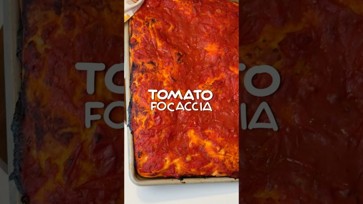 How to make authentic Italian tomato focaccia: easy recipe #focaccia #cooking #tomato #recipes #yum How to make authentic Italian tomato focaccia: easy recipe #focaccia #cooking #tomato #recipes #yum