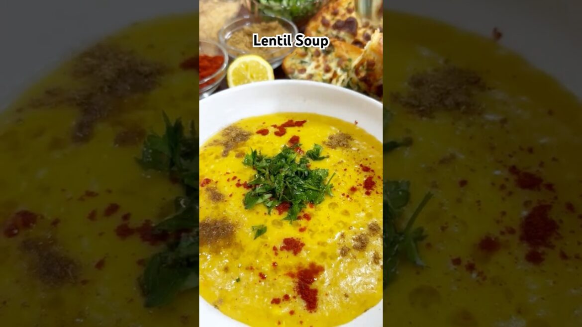 Creamy Lentil Soup | My Go-To Quick Mediterranean Comfort Food Creamy Lentil Soup | My Go-To Quick Mediterranean Comfort Food