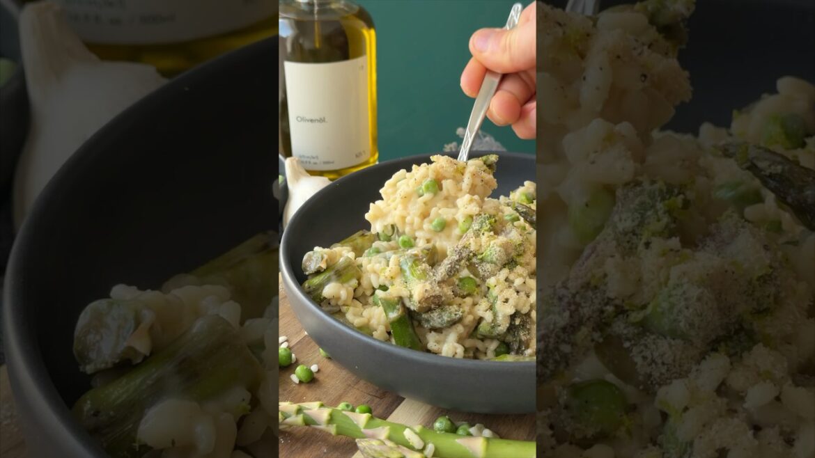 SCHLOTZIG! CREMIG! RISOTTO… in der Frühlings Version!