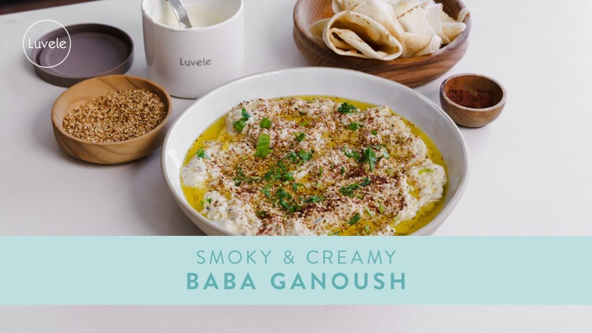 Smoky and Creamy Baba Ganoush