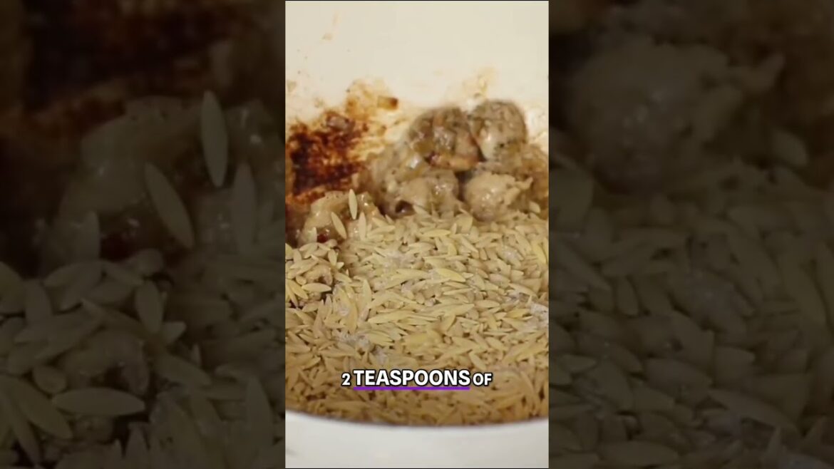 Creamy Chicken & Orzo