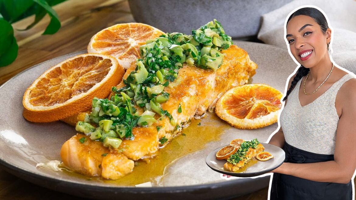 I Let the Farmers Market Decide Dinner | Easy Mediterranean Salmon