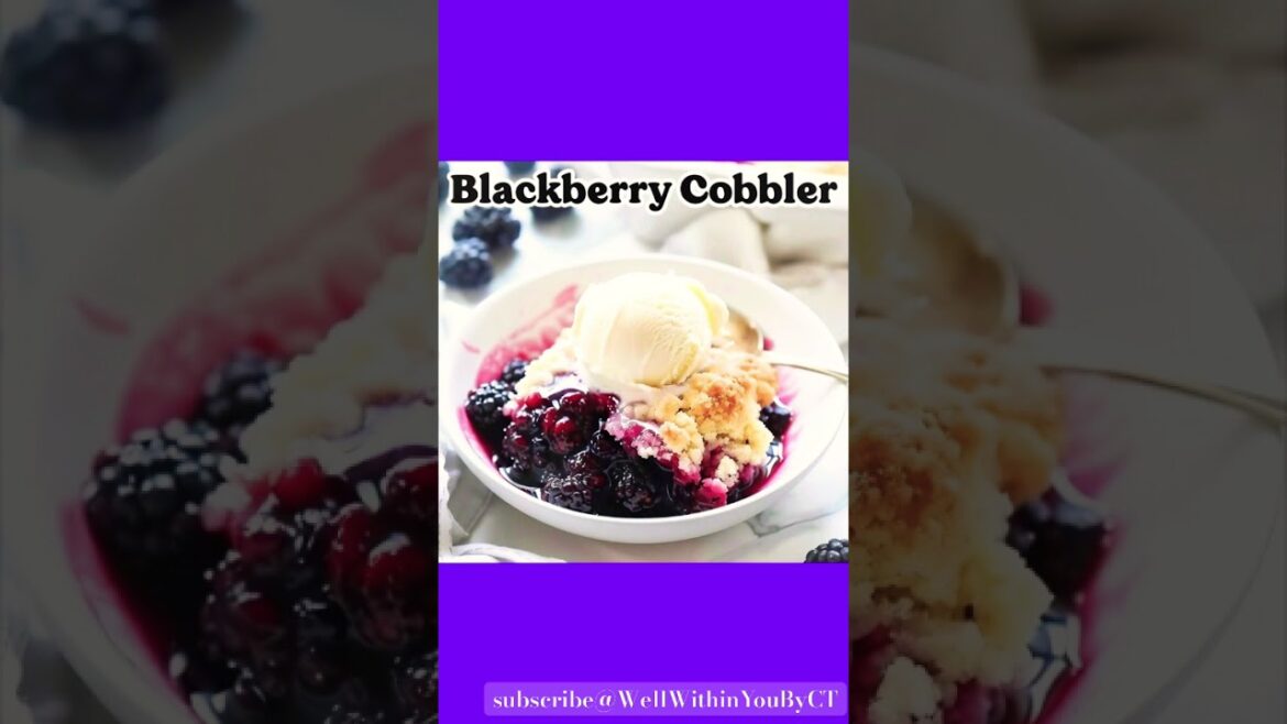 Blackberry Ice Cream Cobbler A Sweet Summer Classic #fyp #youtubeshorts #viralvideo #food #shorts Blackberry Ice Cream Cobbler A Sweet Summer Classic #fyp #youtubeshorts #viralvideo #food #shorts