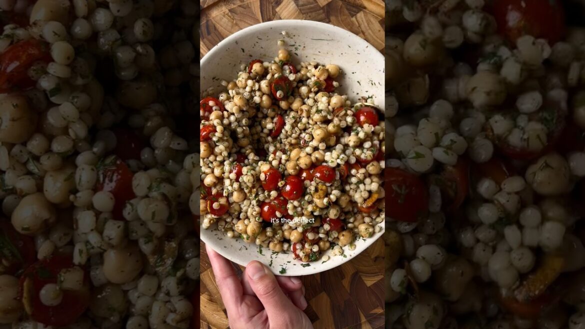 a bean salad situation made for hot days