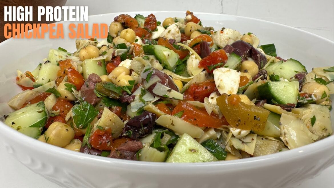 This Quick High Protein Salad Has Everything in One Bite