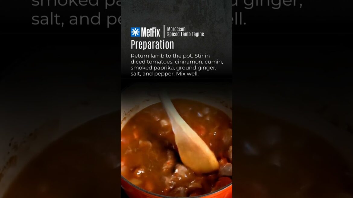 Moroccan-Spiced Lamb Tagine with Cauliflower Couscous