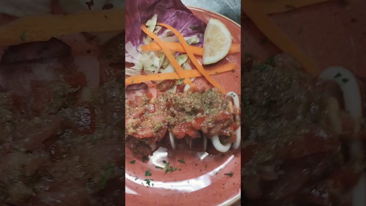 Calamari  Alla Mediterranean #shorts