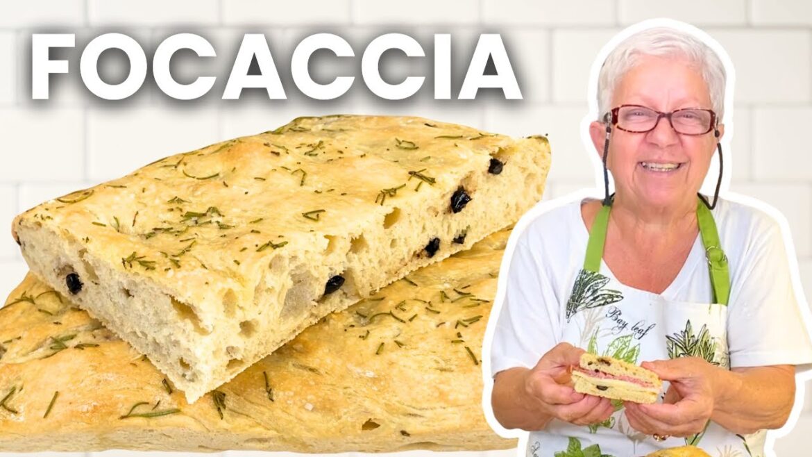 Authentic Focaccia Italiana Recipe Bubbly, Soft, Golden, Focaccia Bread with Olives and Rosemary Authentic Focaccia Italiana Recipe Bubbly, Soft, Golden, Focaccia Bread with Olives and Rosemary