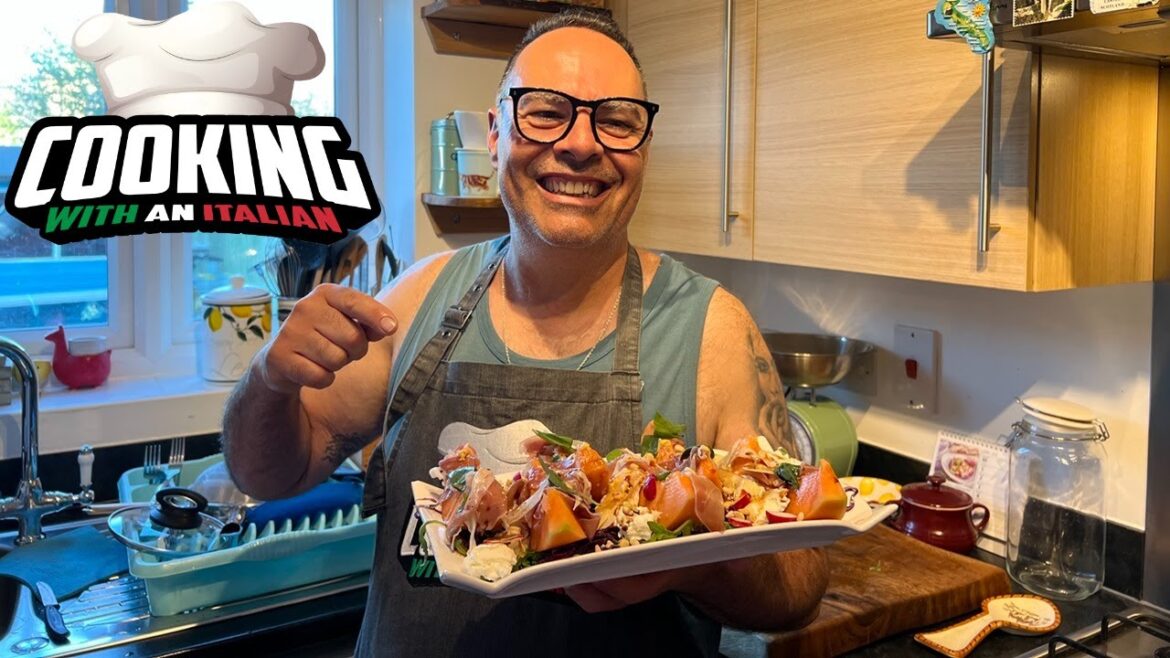 The Ultimate Italian Summer Salad | Parma Ham, Melon & Burrata