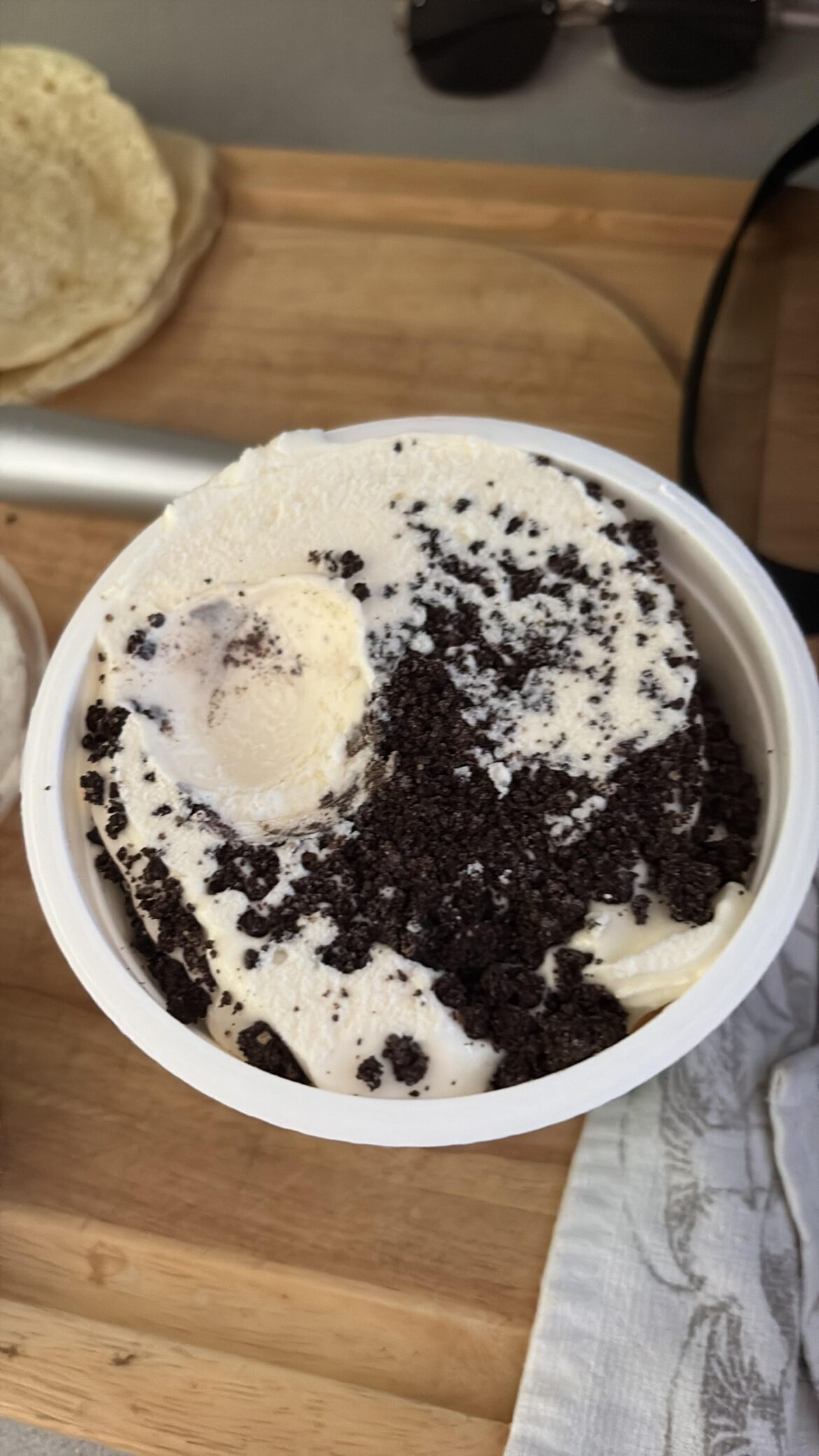 First spin on my new ice cream machine