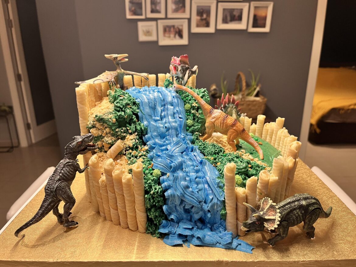 Not much skill involved to do this but wanted to share my nephews birthday cake