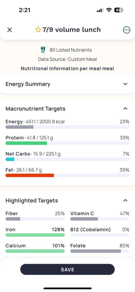 Volume lunch tofu vegetable