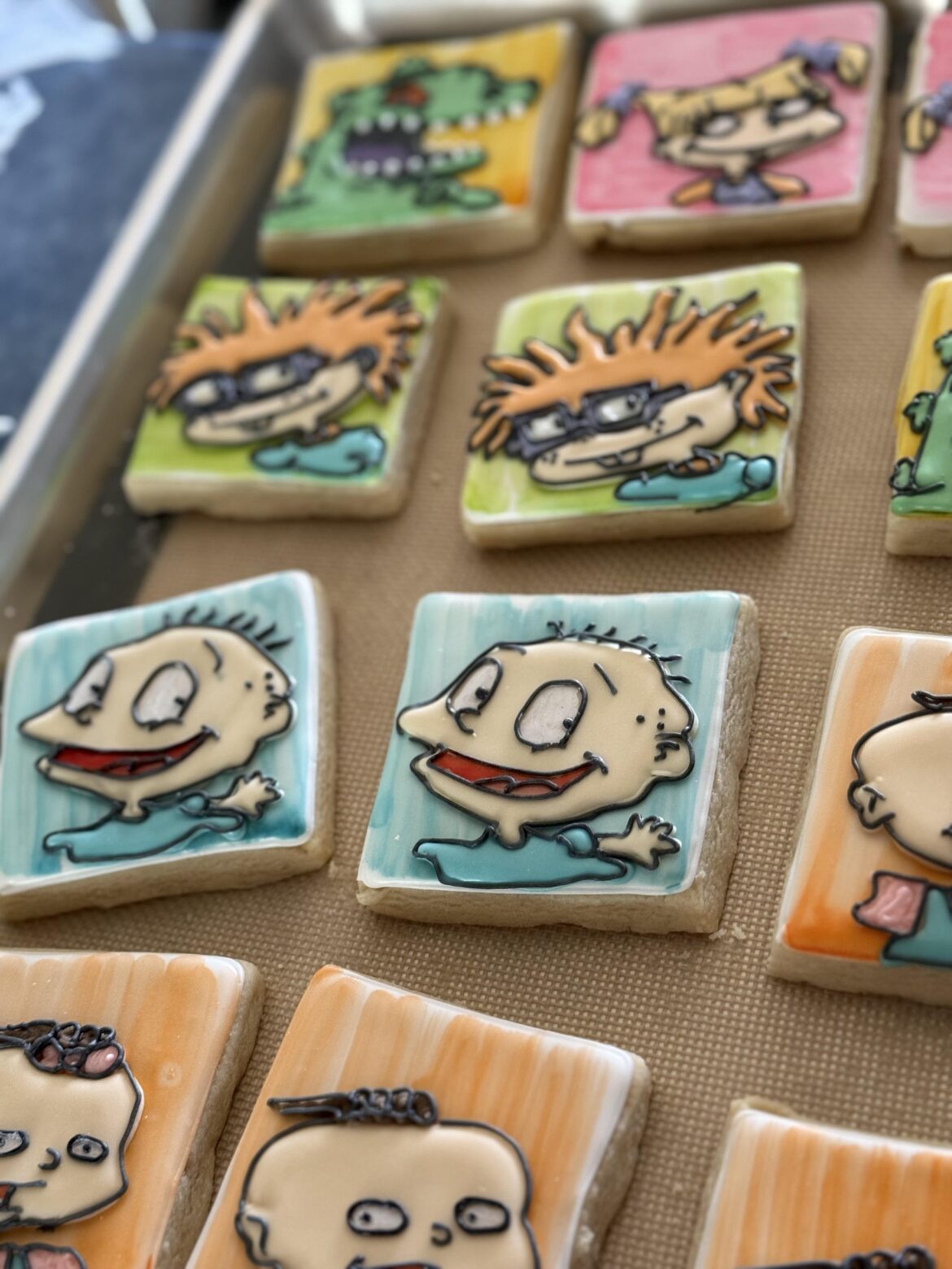 I have such a love hate relationship with character cookies